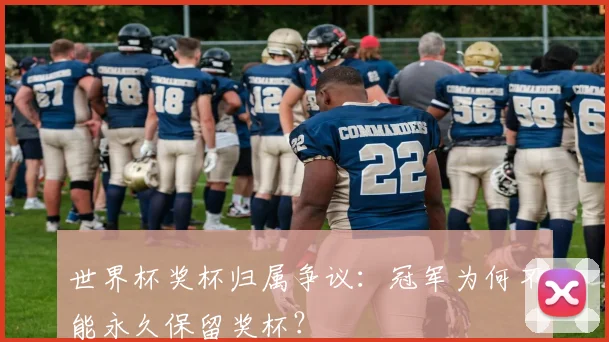 世界杯奖杯归属争议:冠军为何不能永久保留奖杯?