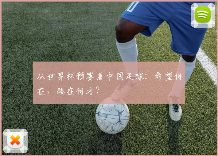 从世界杯预赛看中国足球：希望何在，路在何方？