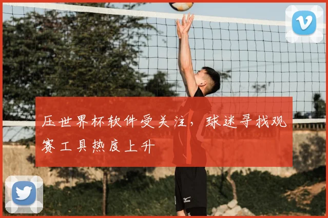 压世界杯软件受关注，球迷寻找观赛工具热度上升