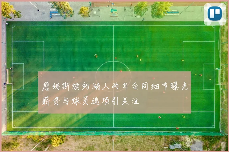 詹姆斯续约湖人两年合同细节曝光薪资与球员选项引关注